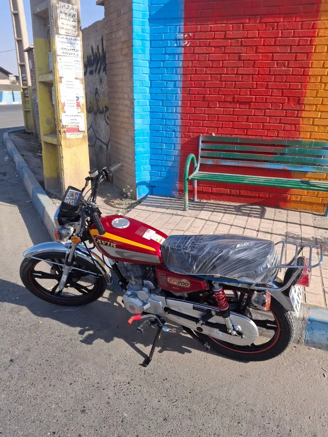 هوندا۲۰۰ کویر صفر فقط ۳۰۰ تا دونه کار کرده|موتورسیکلت|پاکدشت, پاکدشت (مامازند)|دیوار