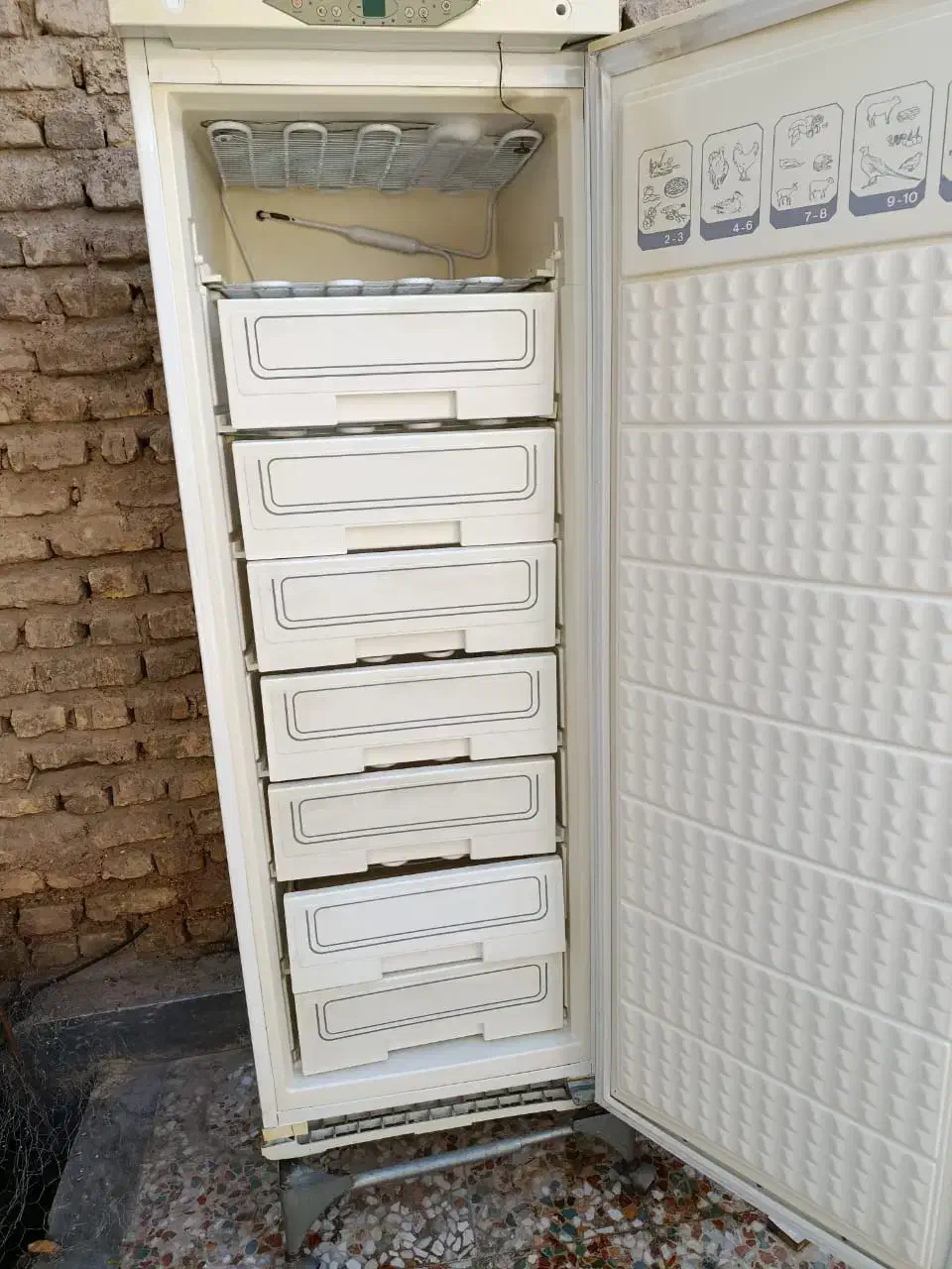 یک عدد یخچال و یک عدد فریزر|یخچال و فریزر|مرودشت, ژیان|دیوار