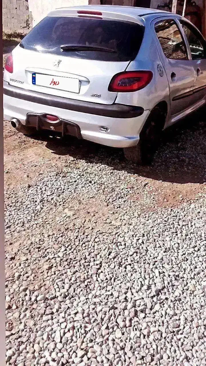 پژو 206 تیپ دو|خودرو سواری و وانت|سیمین شهر, |دیوار