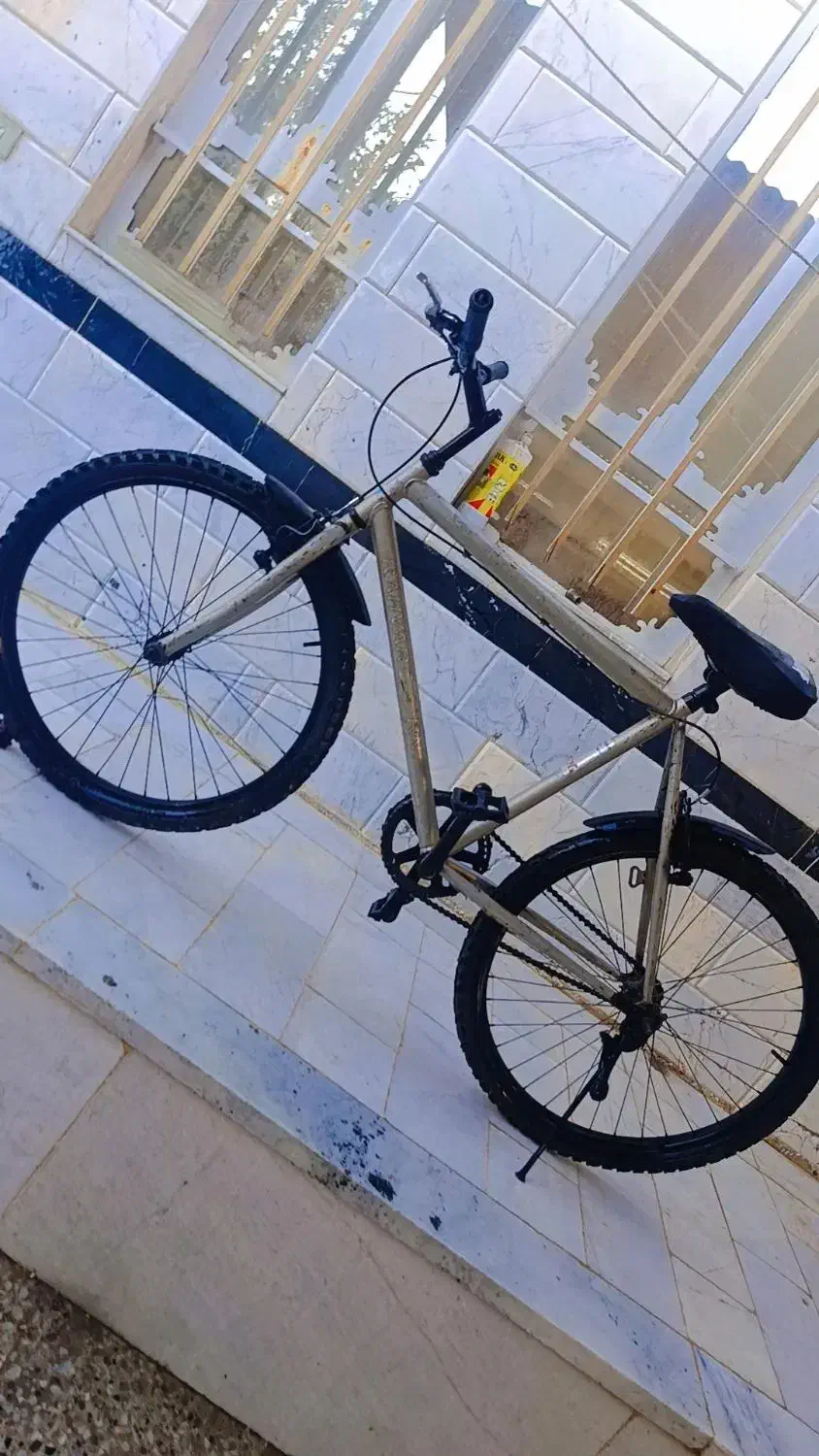 دوچرخه26اساک رنگ فابریک جفت لاستیک خشک ترمز هاسالم|دوچرخه، اسکیت، اسکوتر|زابل, |دیوار