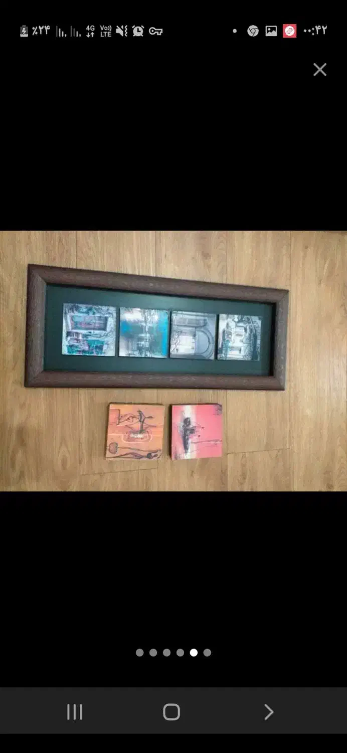 چند عدد تابلو کوچک و بزرگ|تابلو، نقاشی، عکس|نکا, |دیوار