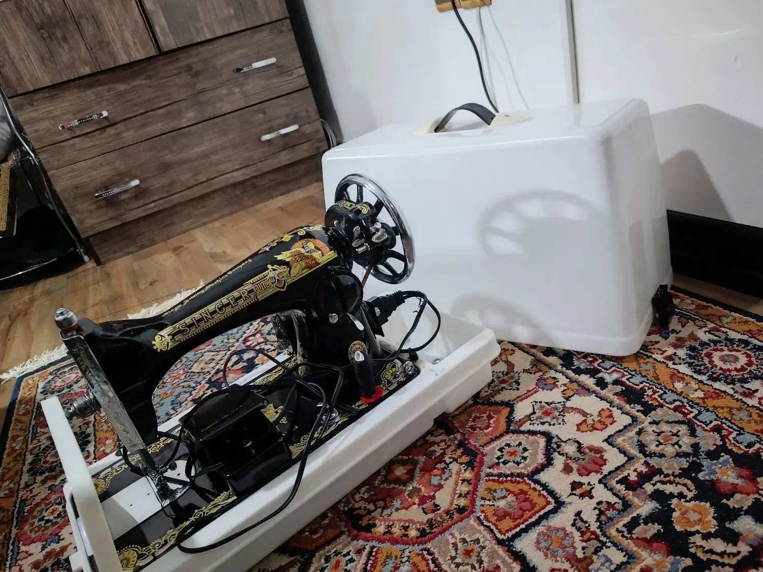 چرخ خیاطی singer اصلی|چرخ خیاطی و ریسندگی|کرمان, |دیوار