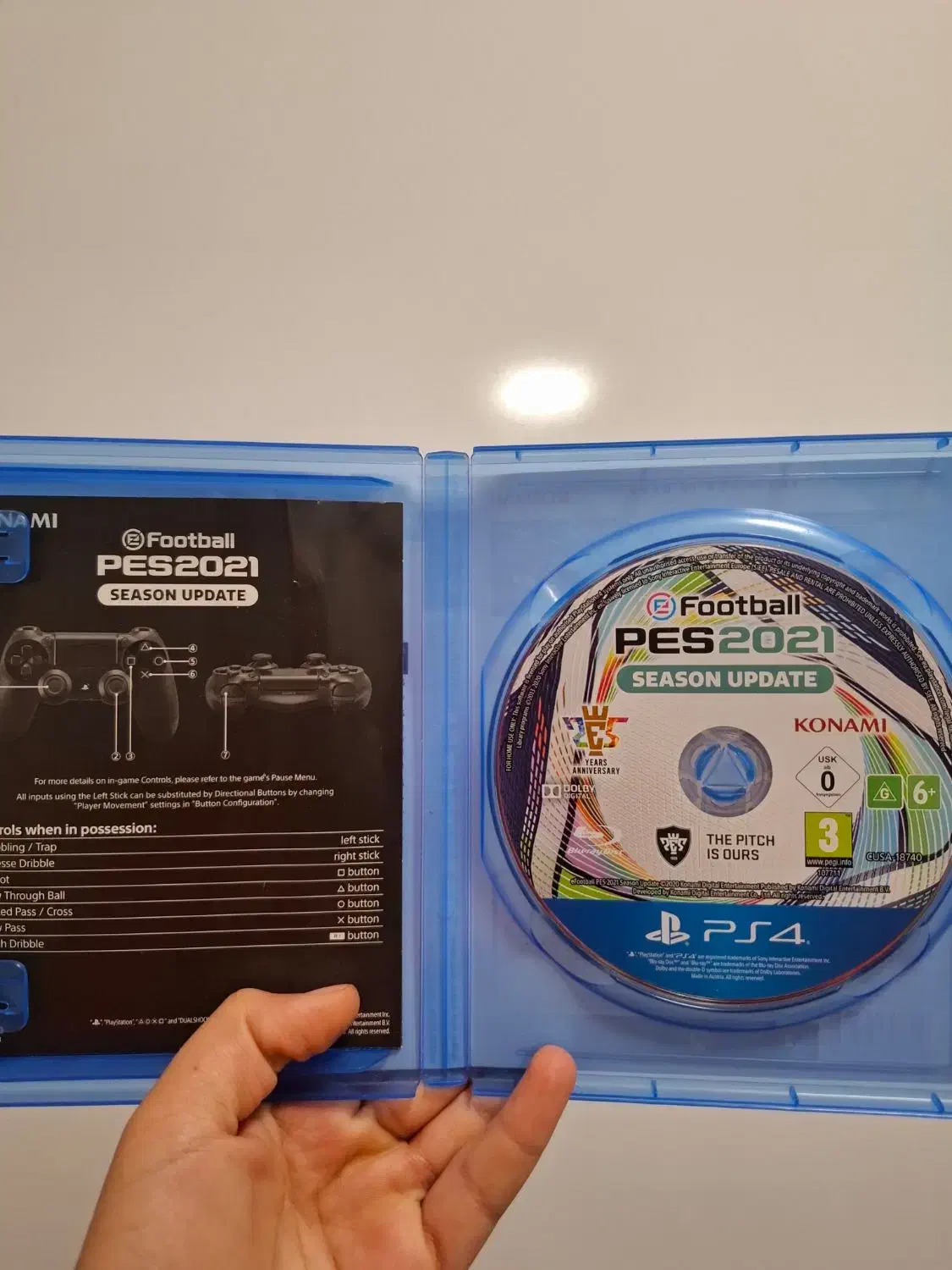 دیسک بازی (ps4 (PES 2021 (پی اس 21) پر اس فور|کنسول، بازی ویدئویی و آنلاین|اراک, |دیوار