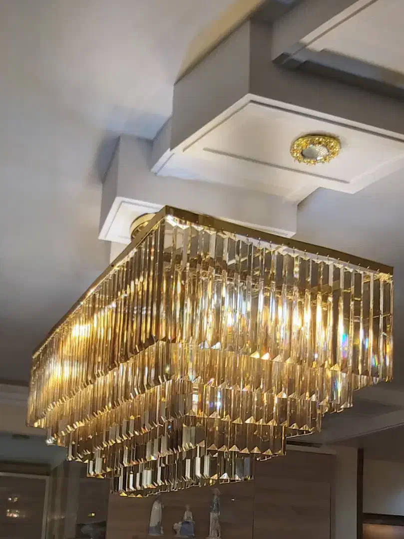 ۲ عدد لوستر کریستال|لوستر و چراغ آویز|تهران, الهیه|دیوار