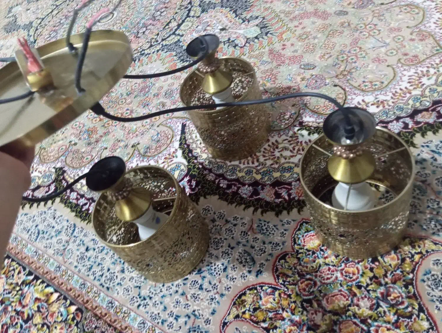 لوستر درحد نو|لوستر و چراغ آویز|ارومیه, |دیوار