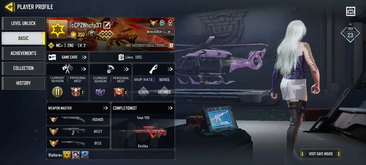 اکانت کالاف دیوتی موبایل|کنسول، بازی ویدئویی و آنلاین|شهرکرد, |دیوار