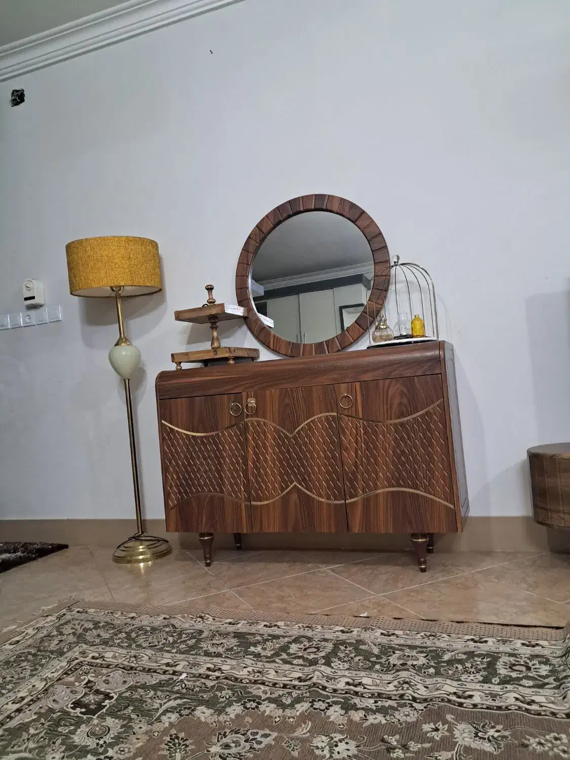 ست میز تی وی کنسول جلو مبلی عسلی|میز تلویزیون|گرگان, |دیوار