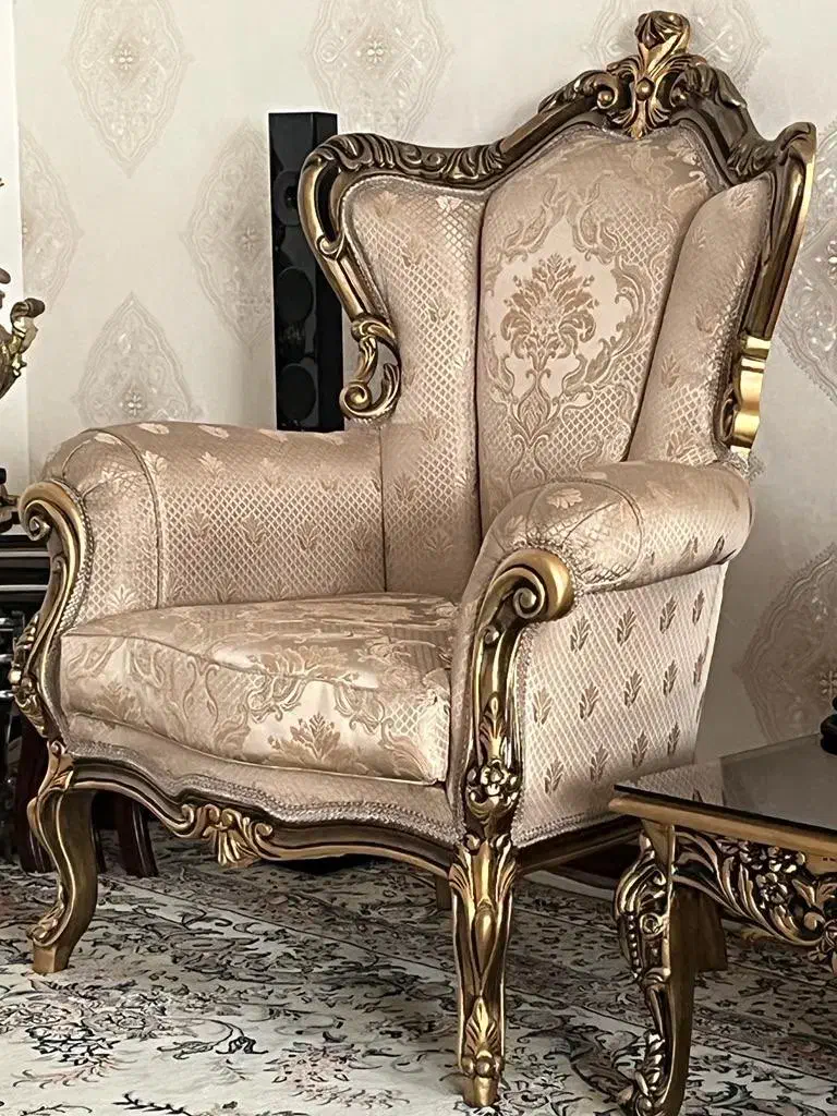 سرویس مبلمان سلطنتی 9 نفره|مبلمان خانگی و میز عسلی|ری, دیلمان|دیوار