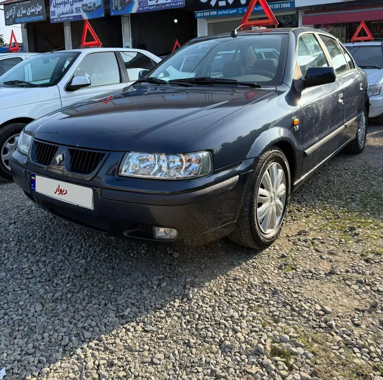 سمندLX مدل 95 رنگ سرمه ای متالیک|خودرو سواری و وانت|تنکابن, |دیوار