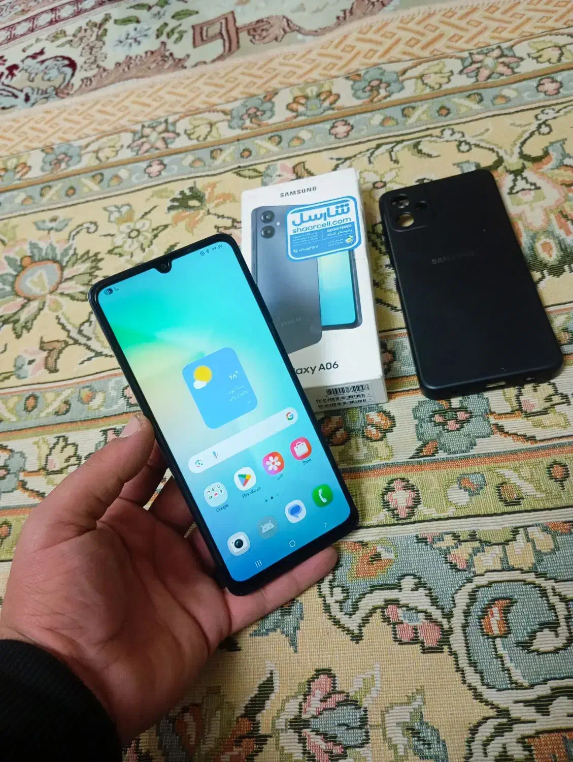 Samsung Galaxy A06 (تمیز ،خونگی)|موبایل|اصفهان, ملک‌شهر|دیوار