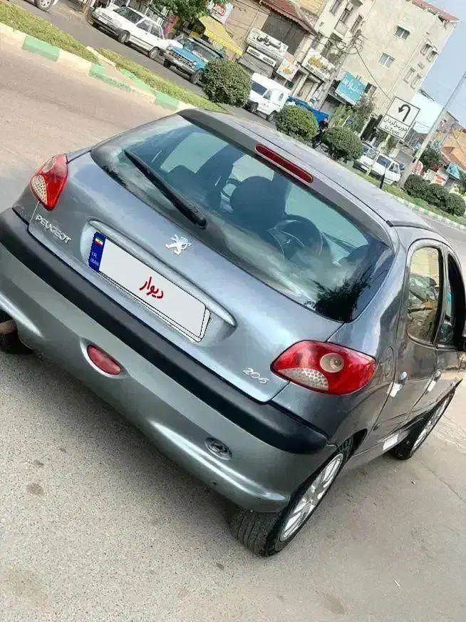 پژو 206 تیپ 2|خودرو سواری و وانت|رشت, سلیمانداراب|دیوار