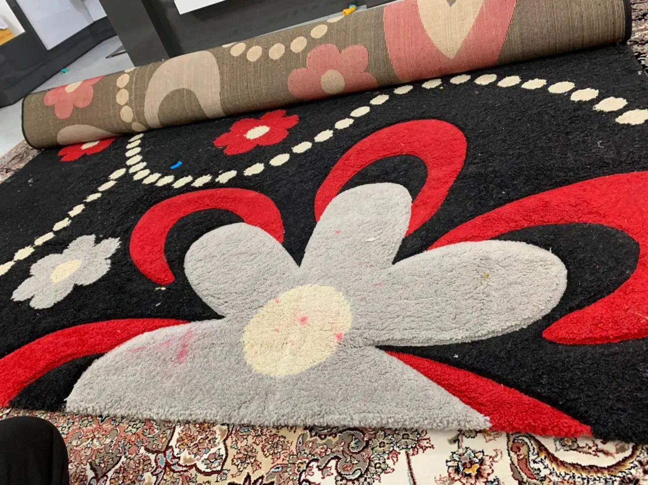 دوعدد فرش ۶متری|فرش|اصفهان, قهجاورستان|دیوار