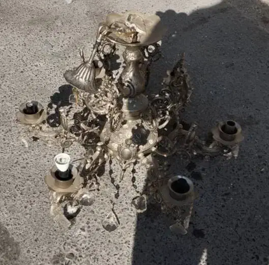 لوستر در حدنو|لوستر و چراغ آویز|تبریز, |دیوار