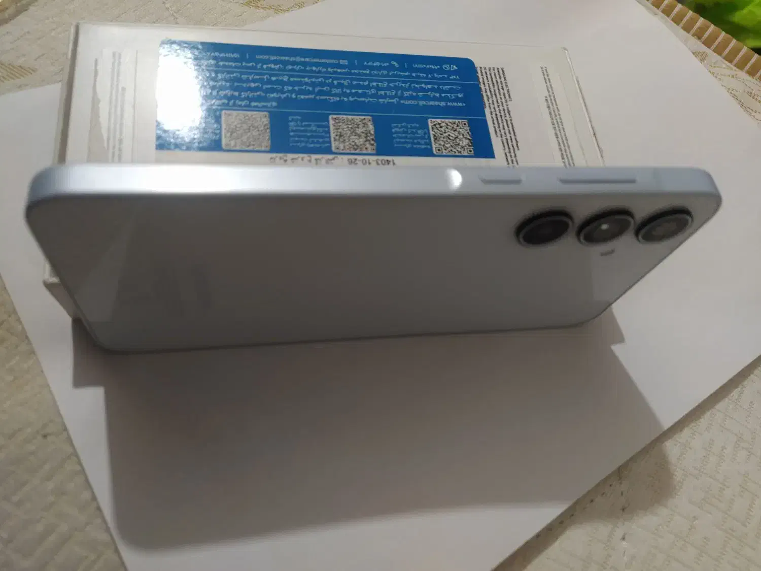 سامسونگ a35 رم ۸ حافظه ۲۵۶ کاملا نو|موبایل|شیراز, شهرک بهشتی|دیوار