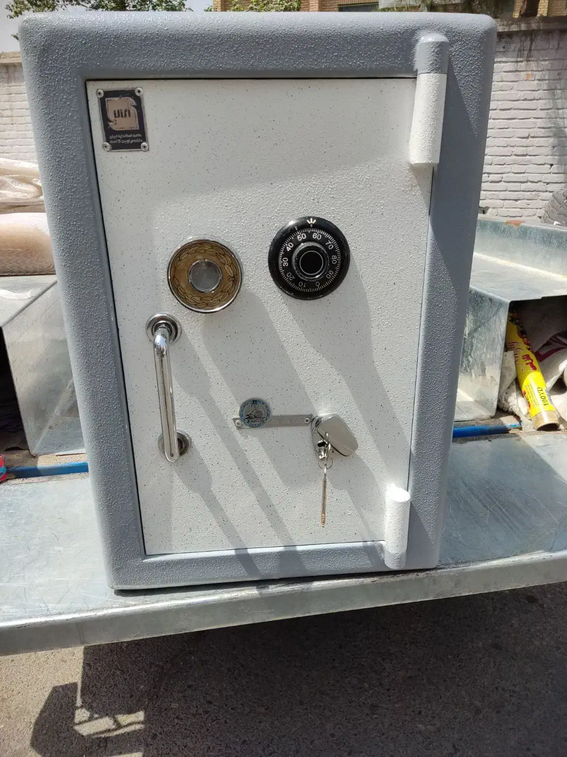 گاوصندوق کاوه اصلی گاو صندوق استاندارد|ابزارآلات|کاشان, درب یلان|دیوار