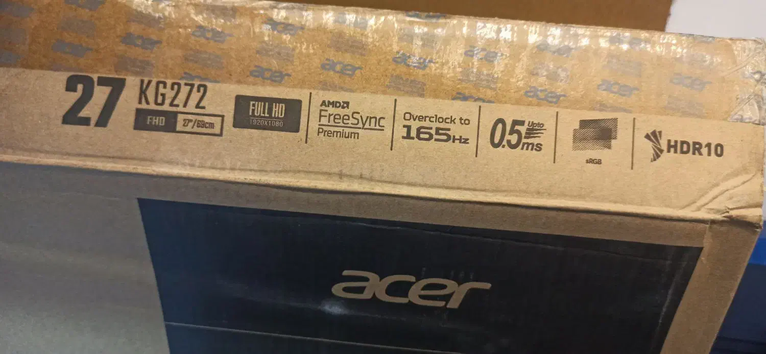 مانیتور ۲۷ اینچ گیمینگ acer|قطعات و لوازم جانبی رایانه|بندرعباس, |دیوار
