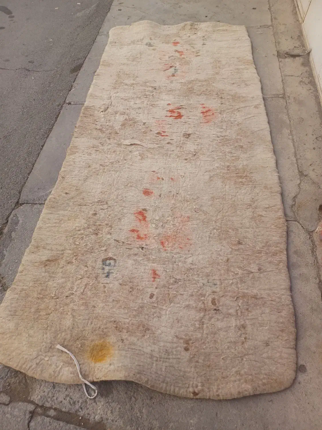 نمد قدیمی|گلیم، جاجیم، گبه|سقز, |دیوار