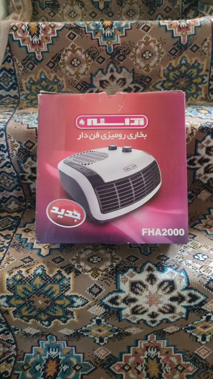 بخاری رومیزی فن دار آراسته نو|بخاری، هیتر، شومینه|نجف‌آباد, صالح آباد|دیوار