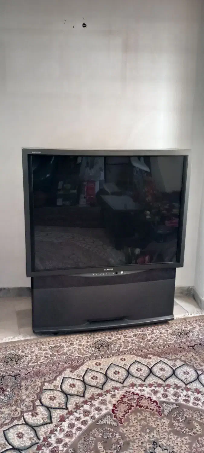 تلویزیون 52سامسونگ پروجکشن ، آنتیک و نوستالژی|تلویزیون و پروژکتور|بومهن, |دیوار