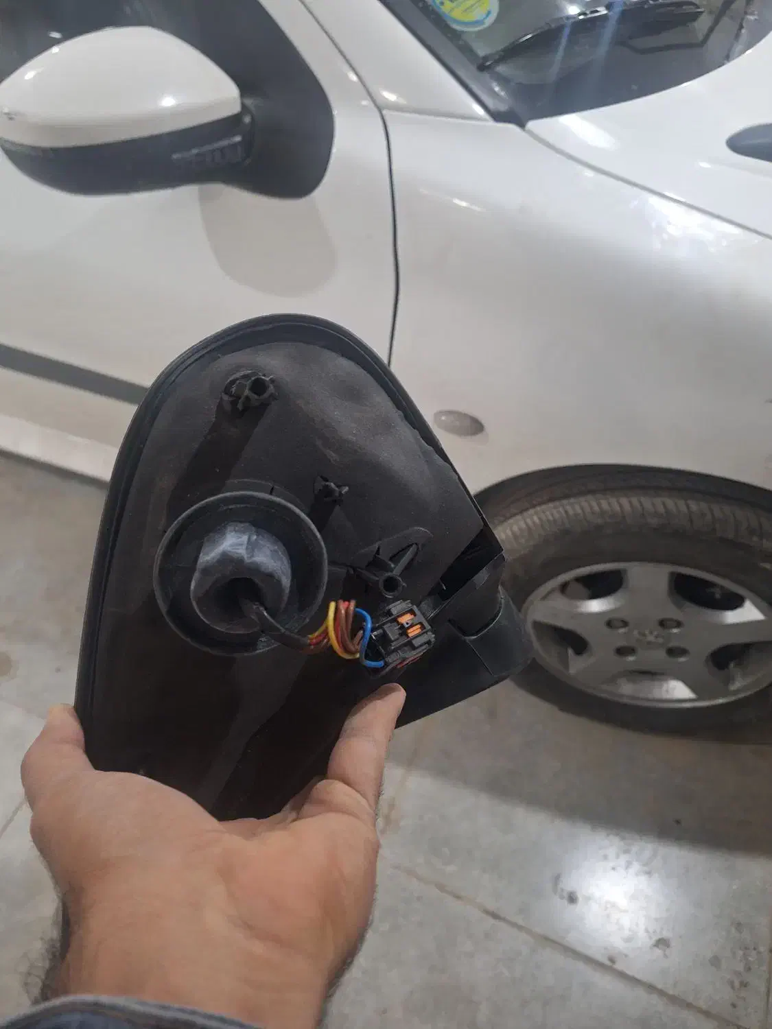 آینه بغل ۲۰۶ و جک|قطعات یدکی و لوازم جانبی|قروه, |دیوار