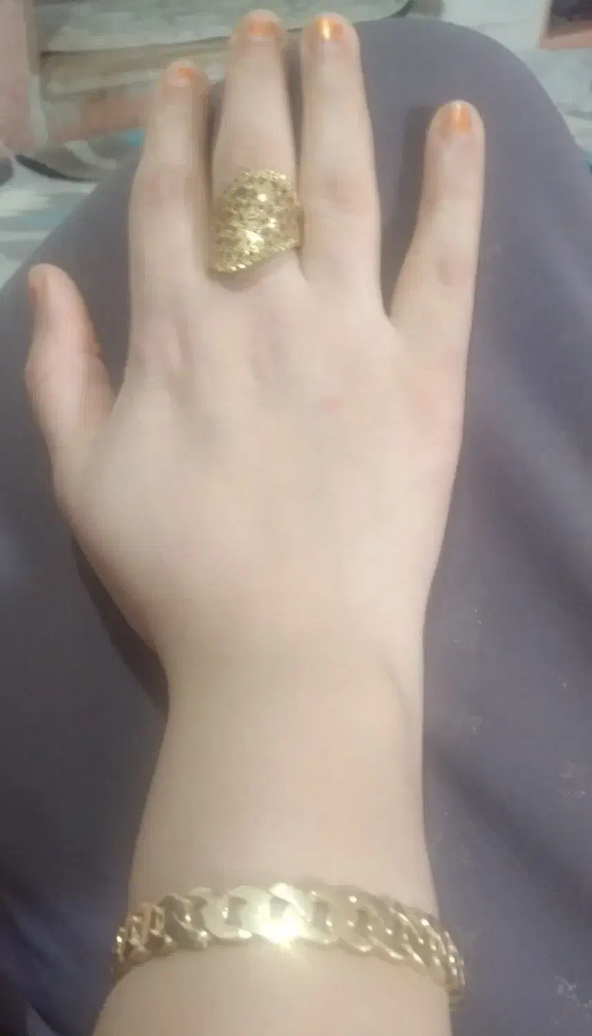 النگو و انگشتر طلا روس|جواهرات|دره شهر, |دیوار