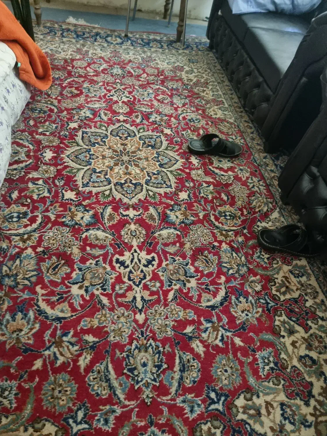 قالی دستباف|فرش|شاهینشهر, فردوسی|دیوار