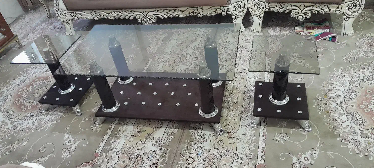 میز عسلی شیشه ای|مبلمان خانگی و میز عسلی|رباط‌کریم, الارد|دیوار