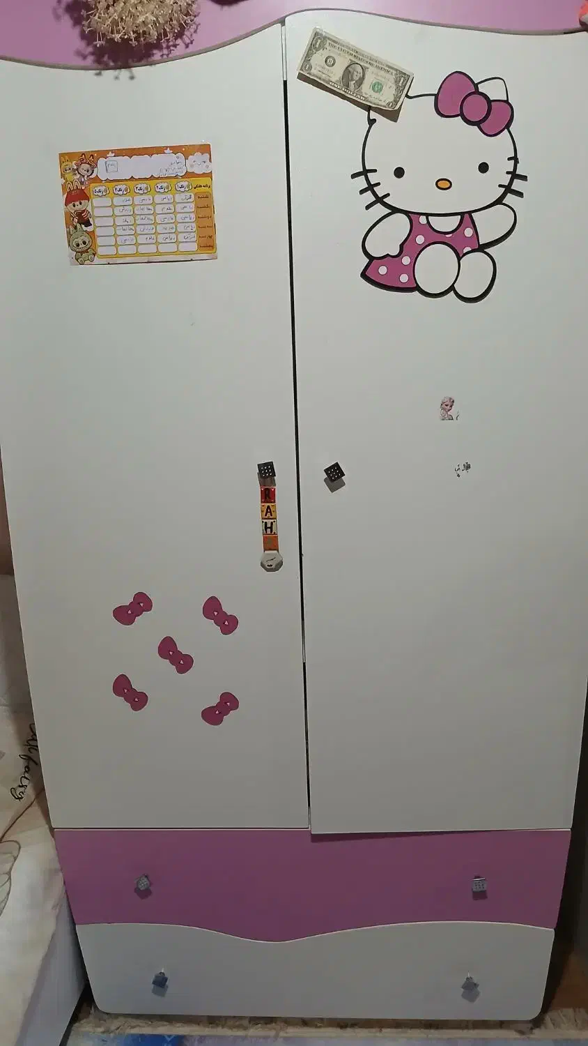 کمد لباس بچه گانه|جاکفشی، کمد، دراور|هشتگرد, هشتگرد قدیم|دیوار