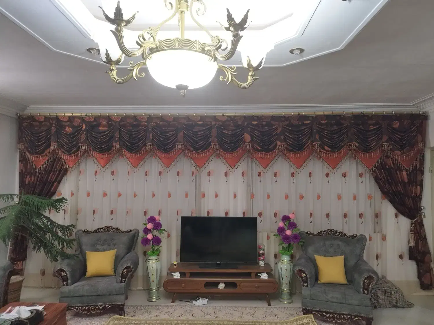 پرده|پرده، رانر، رومیزی|اسفراین, |دیوار