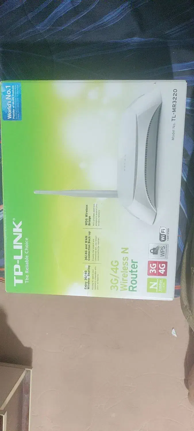 فروش 1عدد مودم تی پی لینک یک سیم کارت مدل TlMR3220|مودم و تجهیزات شبکه|بندر ماهشهر, |دیوار