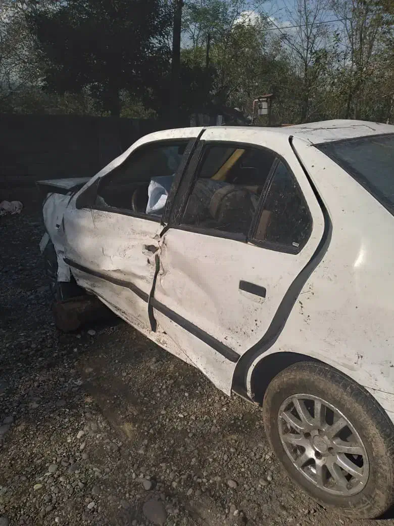 سمند 90 تصادفی|خودرو سواری و وانت|سنگر, |دیوار