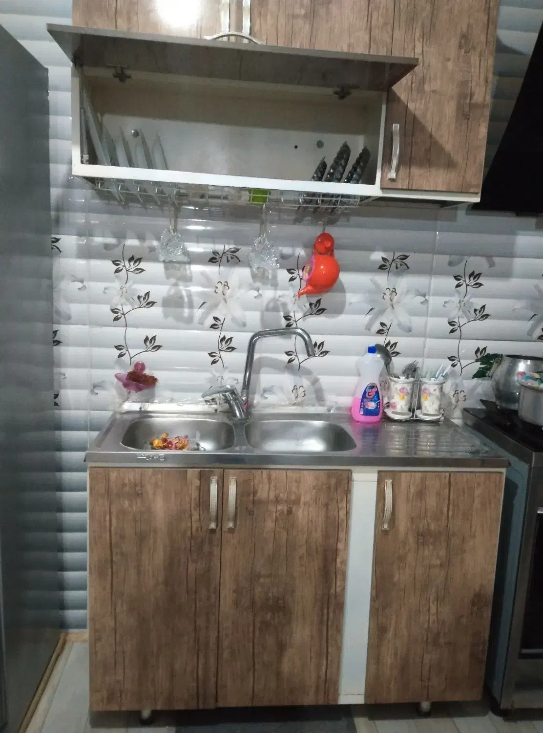 کابینت فلز درام دی اف تمیز در حد|مصالح و تجهیزات ساختمان|تربت جام, میان جام|دیوار