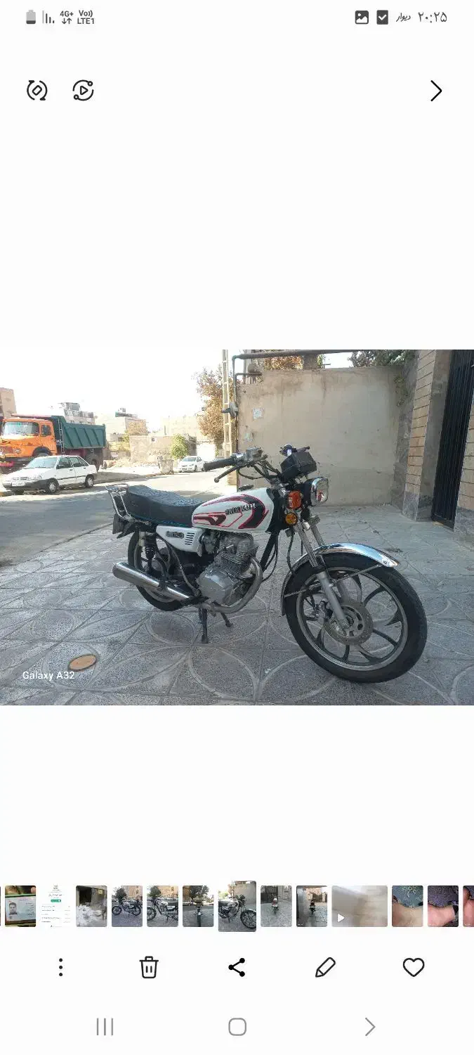 موتور ۲۰۰ مدل ۹۵استارتی|موتورسیکلت|بروجرد, |دیوار