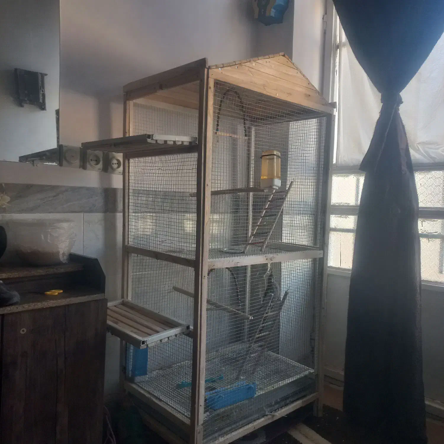 قفس پرنده|لوازم جانبی حیوانات|تربت‌حیدریه, شهرک ولیعصر|دیوار