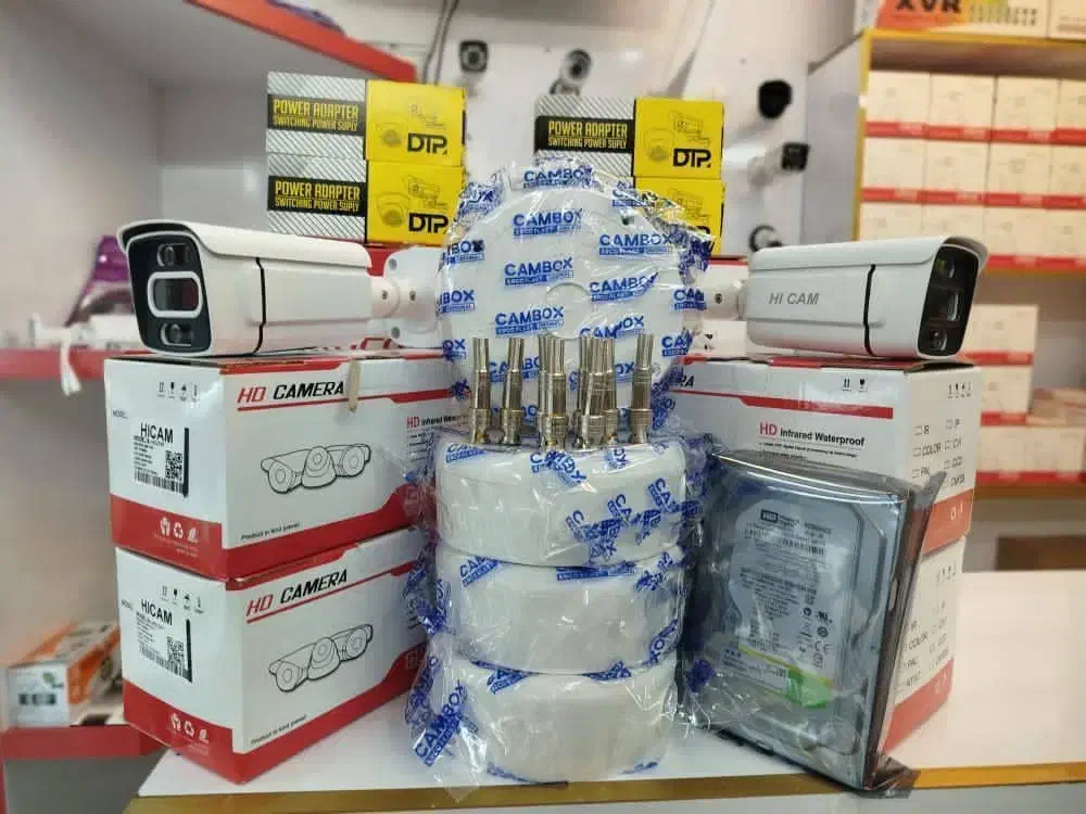 پک‌های یک‌تا چهار دوربین دید در شب رنگی|دوربین مداربسته|تبریز, |دیوار