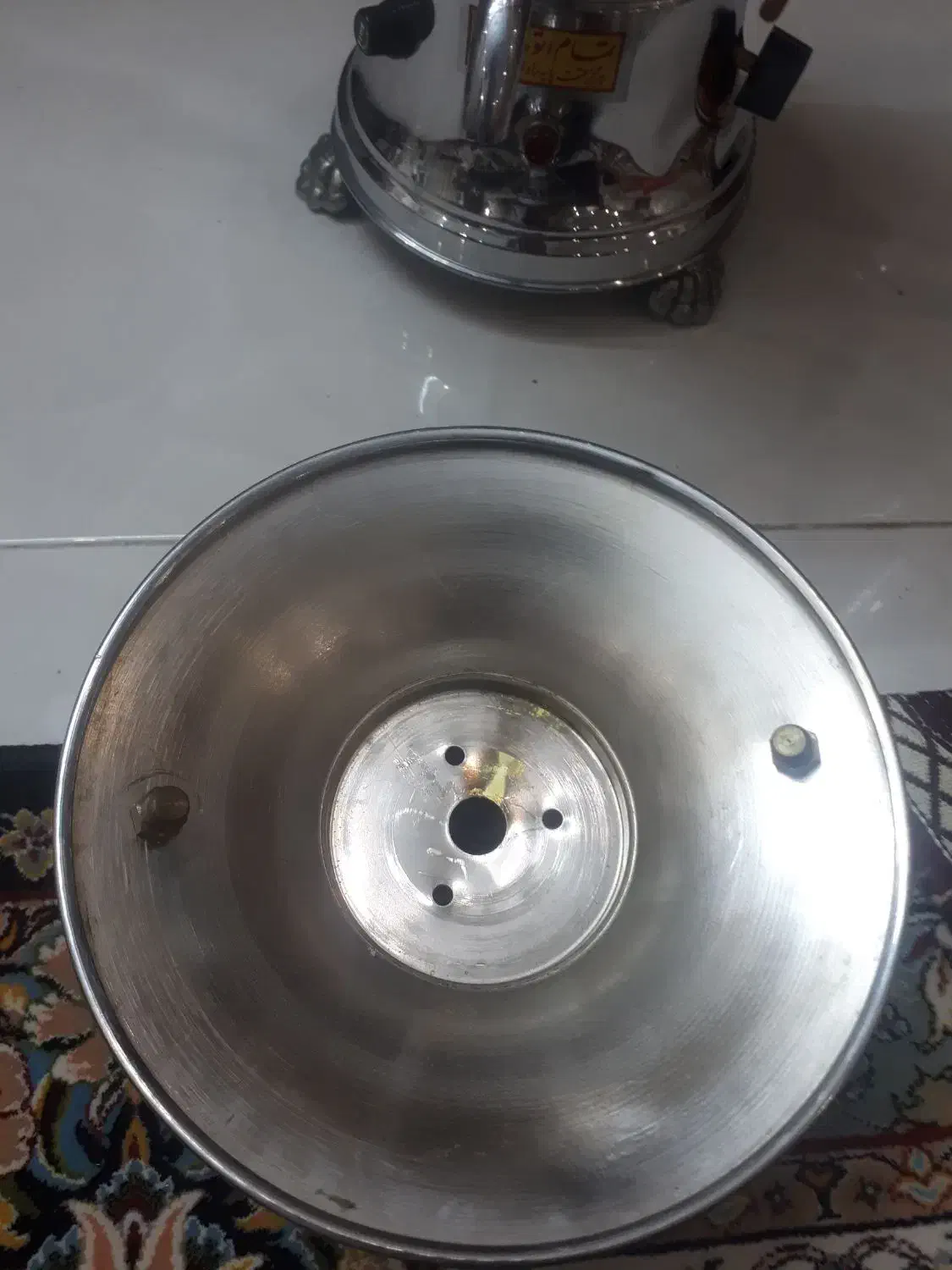 سماور برقی برنجی تمام اتوماتیک ۶لیتری نونو|سماور، چایساز، قهوهساز|تهران, وحیدیه|دیوار