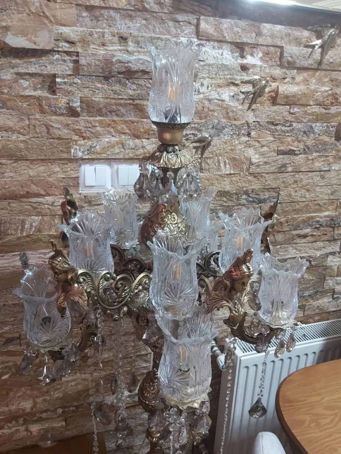 آباژور کنارسالنی|چراغ خواب و آباژور|اراک, |دیوار