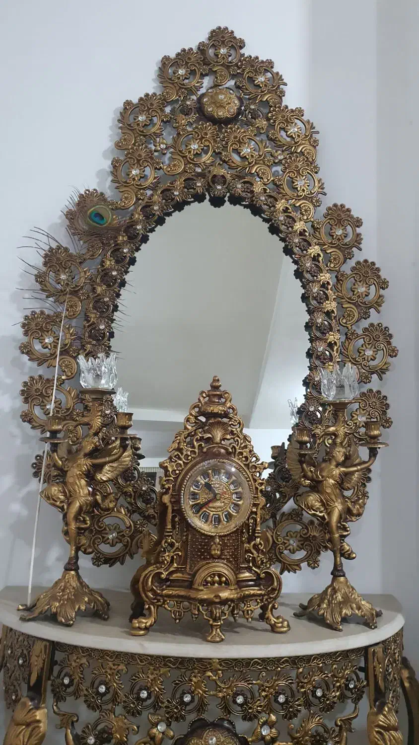 آینه کنسول|بوفه، ویترین، کنسول|بندرعباس, |دیوار