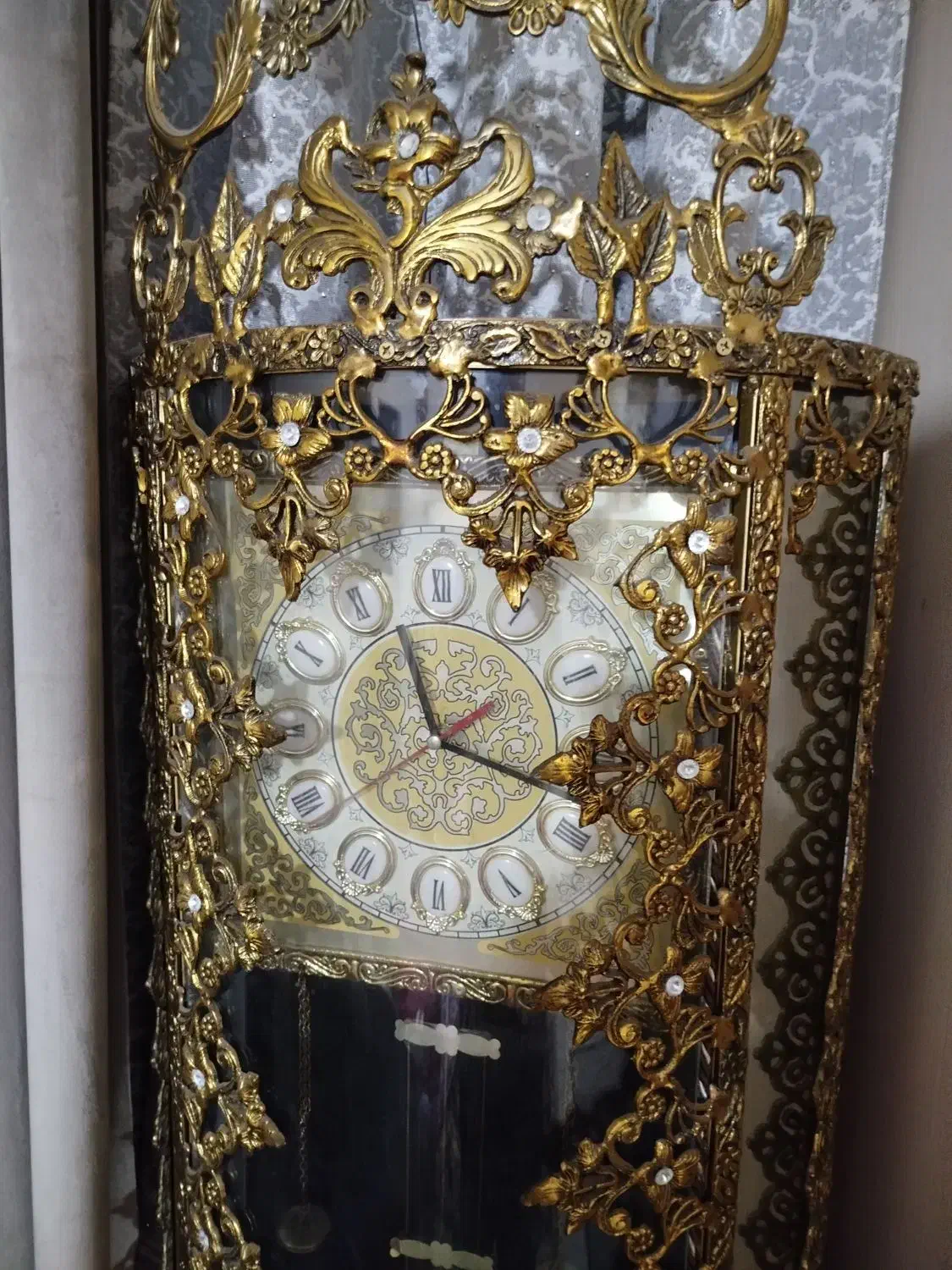 ساعت ایستاده وگلدان|صنایع دستی و سایر لوازم تزئینی|رباط‌کریم, رباط‌کریم|دیوار