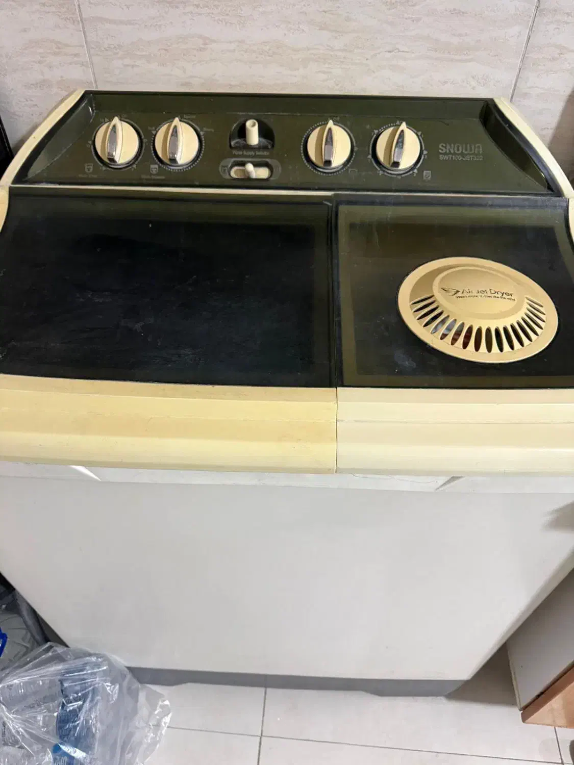 ماشین لباسشویی دوقلو اسنوا|ماشین لباسشویی و خشک‌کن لباس|ری, فیروزآبادی|دیوار