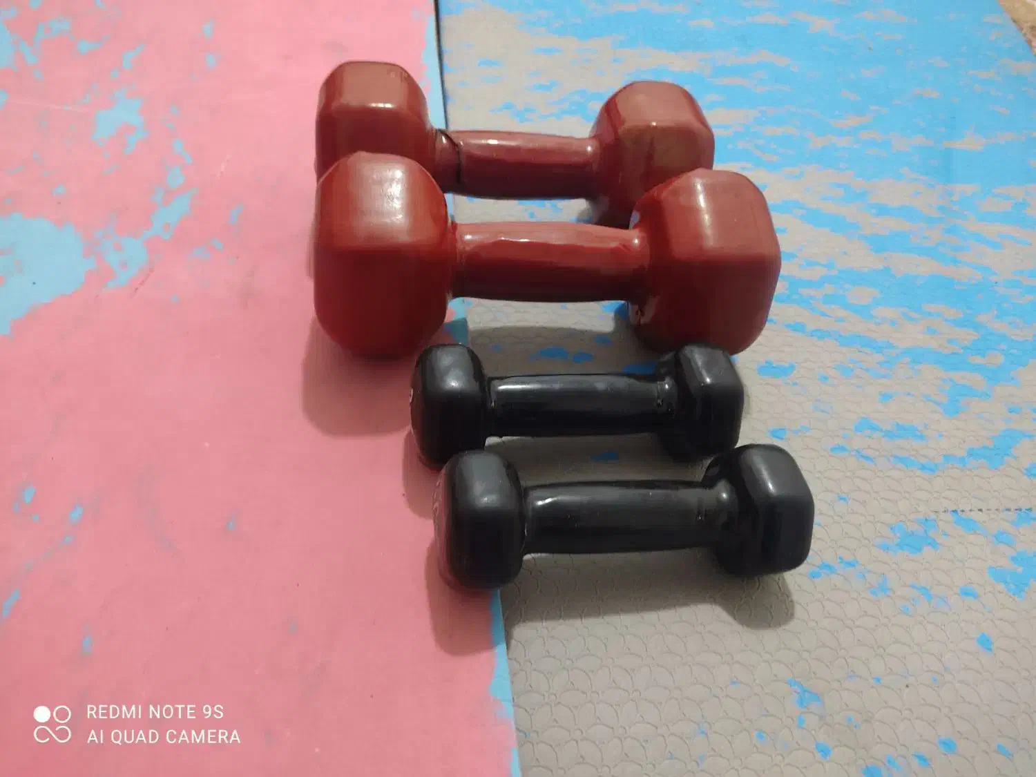 دمبل ۵ کیلویی و ۱ کیلویی|تجهیزات ورزشی|لردگان, |دیوار