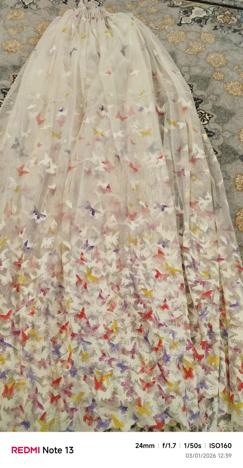 پرده خوش رنگ و زیبا|پرده، رانر، رومیزی|مشهد, سجادیه|دیوار