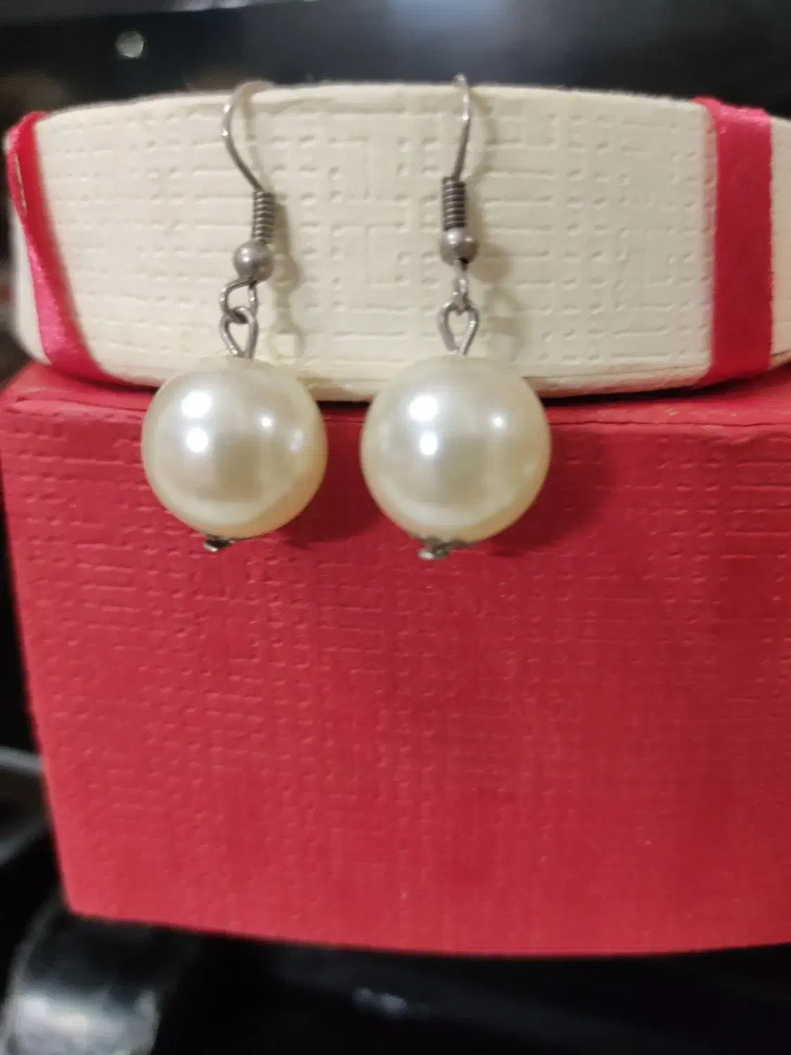 سه جفت گوشواره و یک گردنبند الفا|بدلیجات|تهران, شمس‌آباد|دیوار