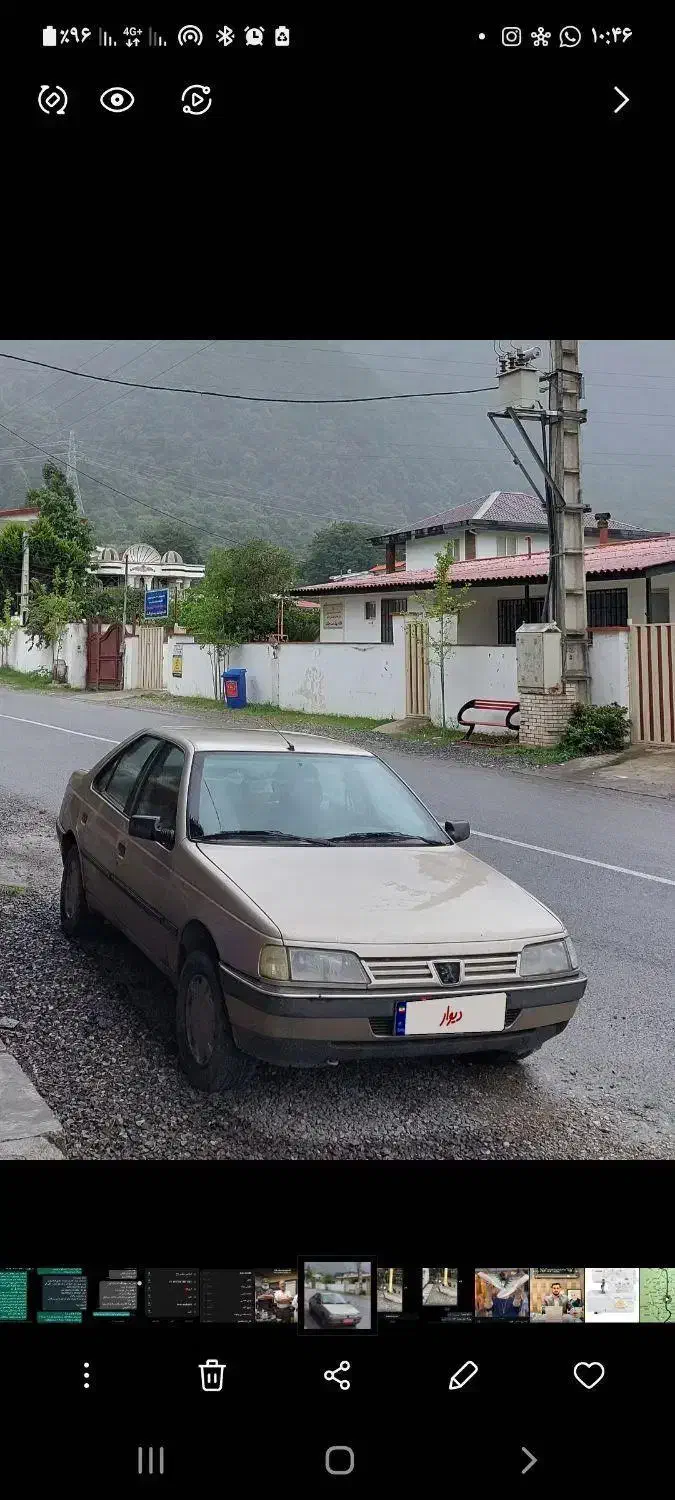 ۴۰۵ کم کار بی رنگ.فنی به شرط|خودرو سواری و وانت|نوشهر, |دیوار