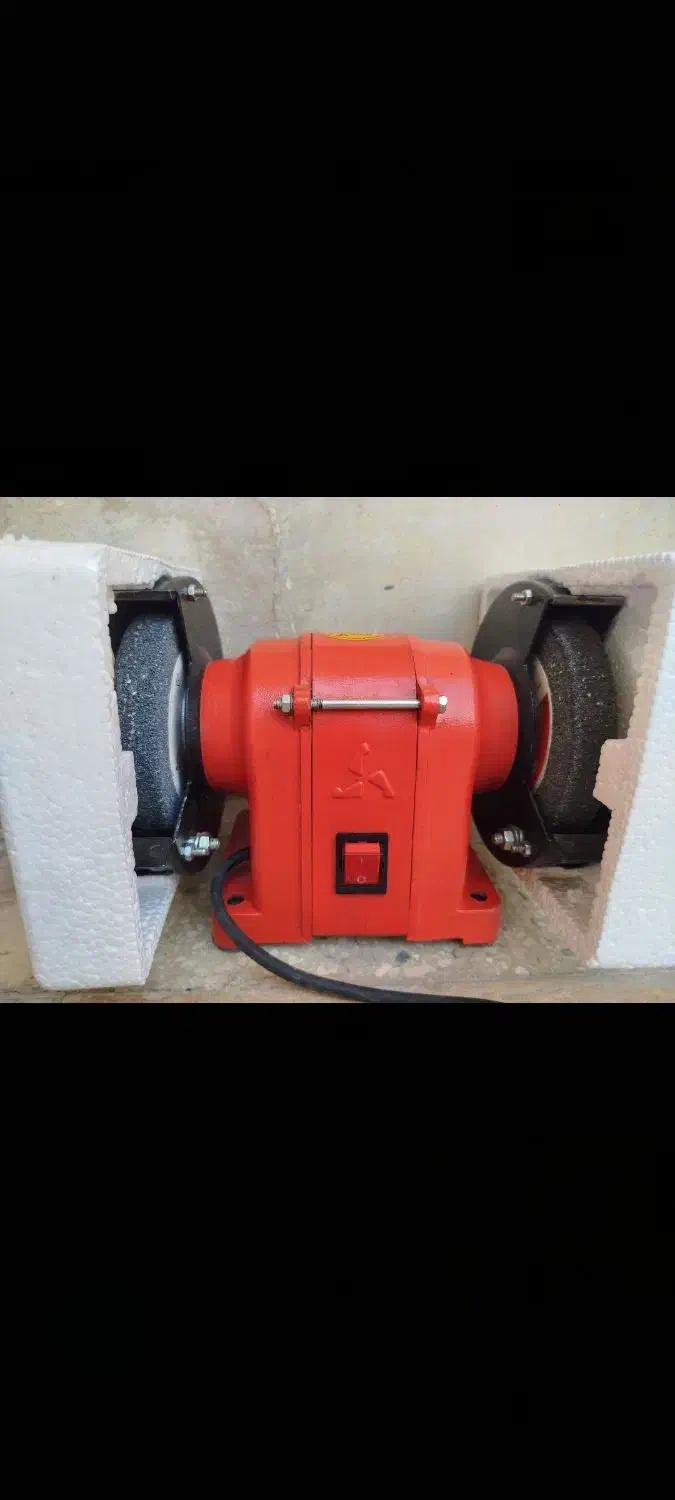 سنگ رومیزی 125 میلی متری محک وگیر پا پویا صنعت 12۰|ابزارآلات|زرقان, |دیوار