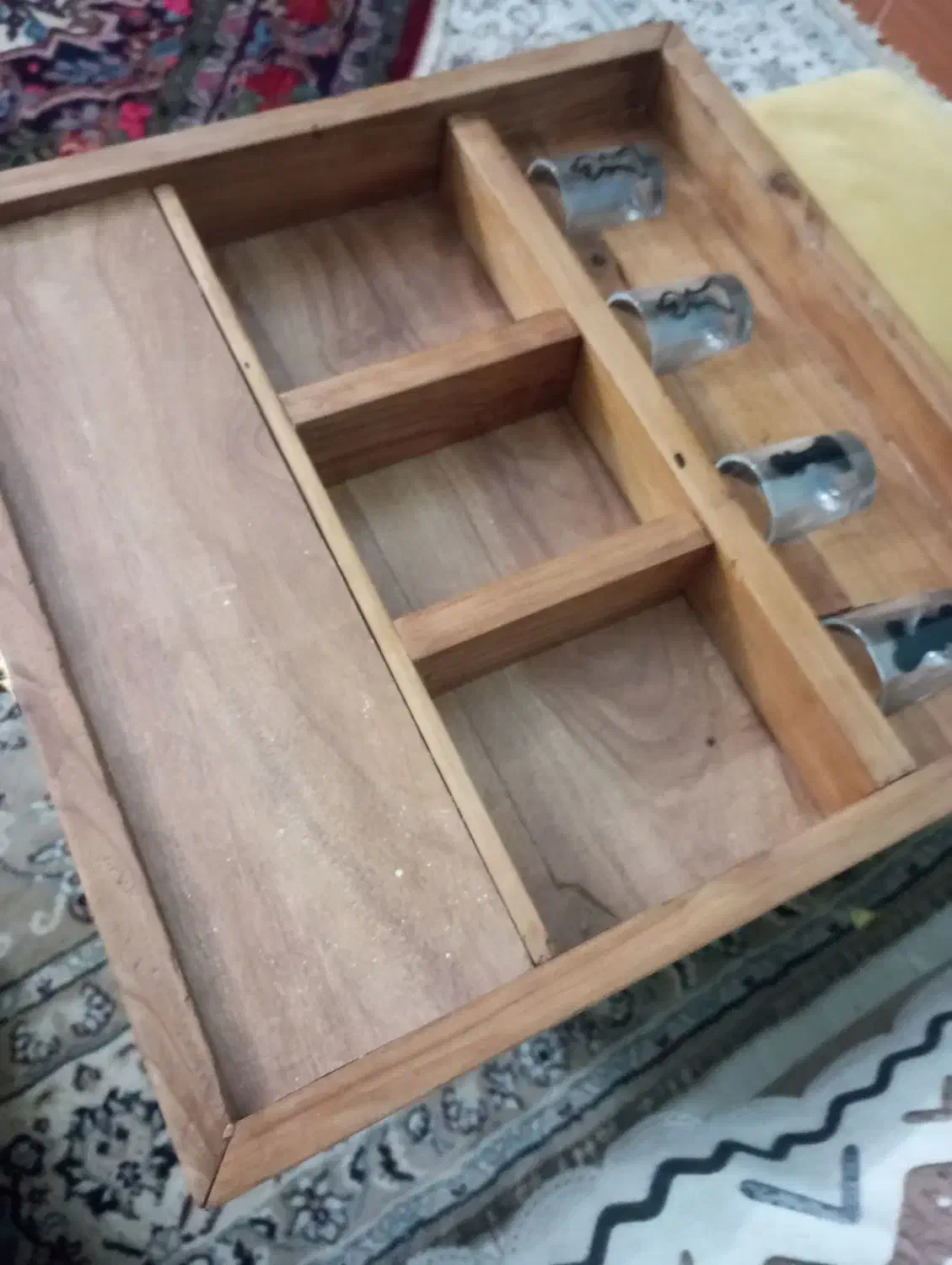 تخت نرد و میز مزه|مبلمان خانگی و میز عسلی|همدان, |دیوار