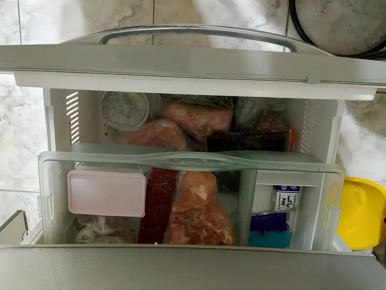 یخچال فریزر چهار در ناسیونال نیاز به تعمیر|یخچال و فریزر|فردیس, سپید دشت|دیوار