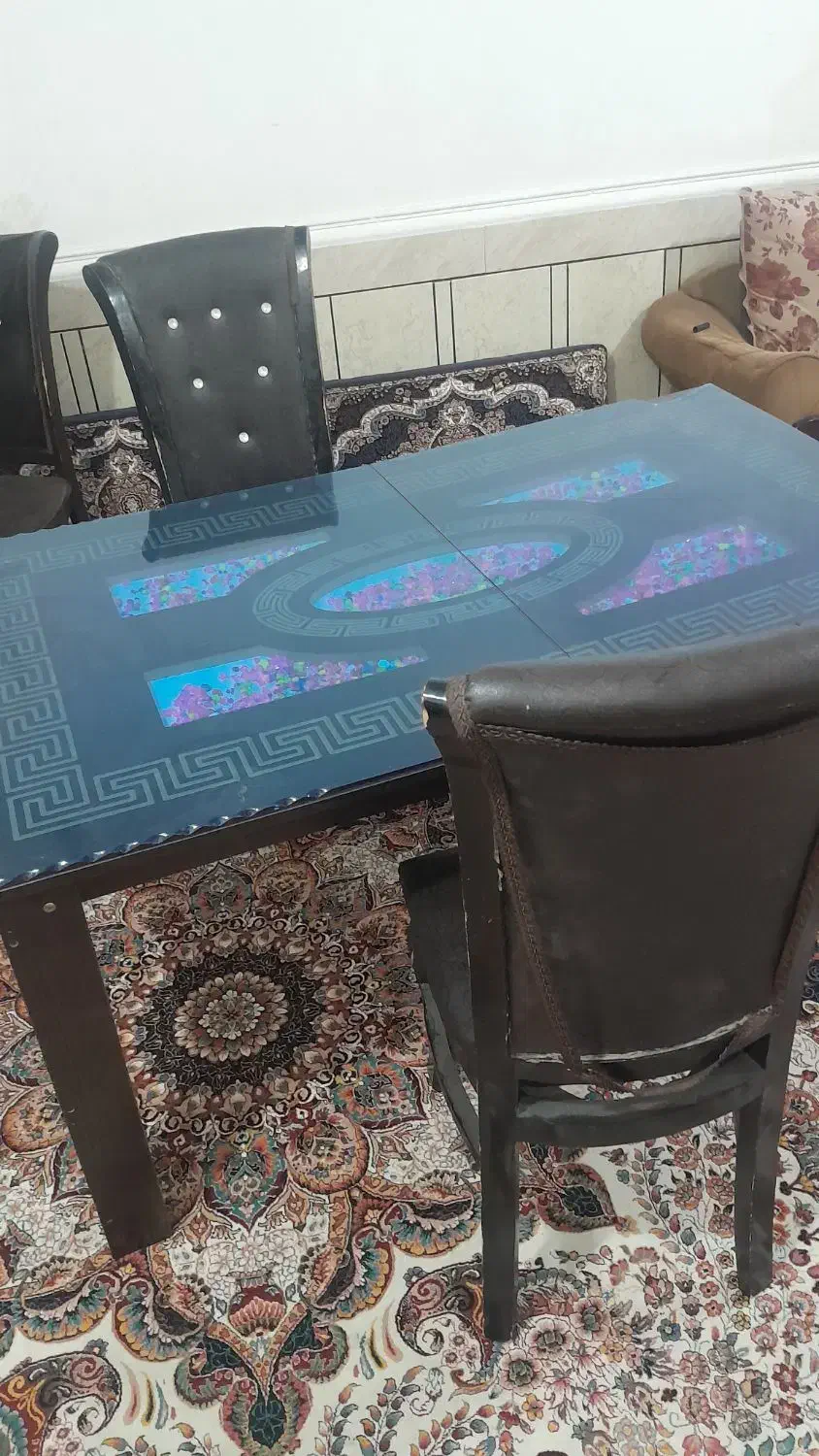 ۲عدد میز صندلی ۶نفره|میز و صندلی غذاخوری|ایذه, |دیوار