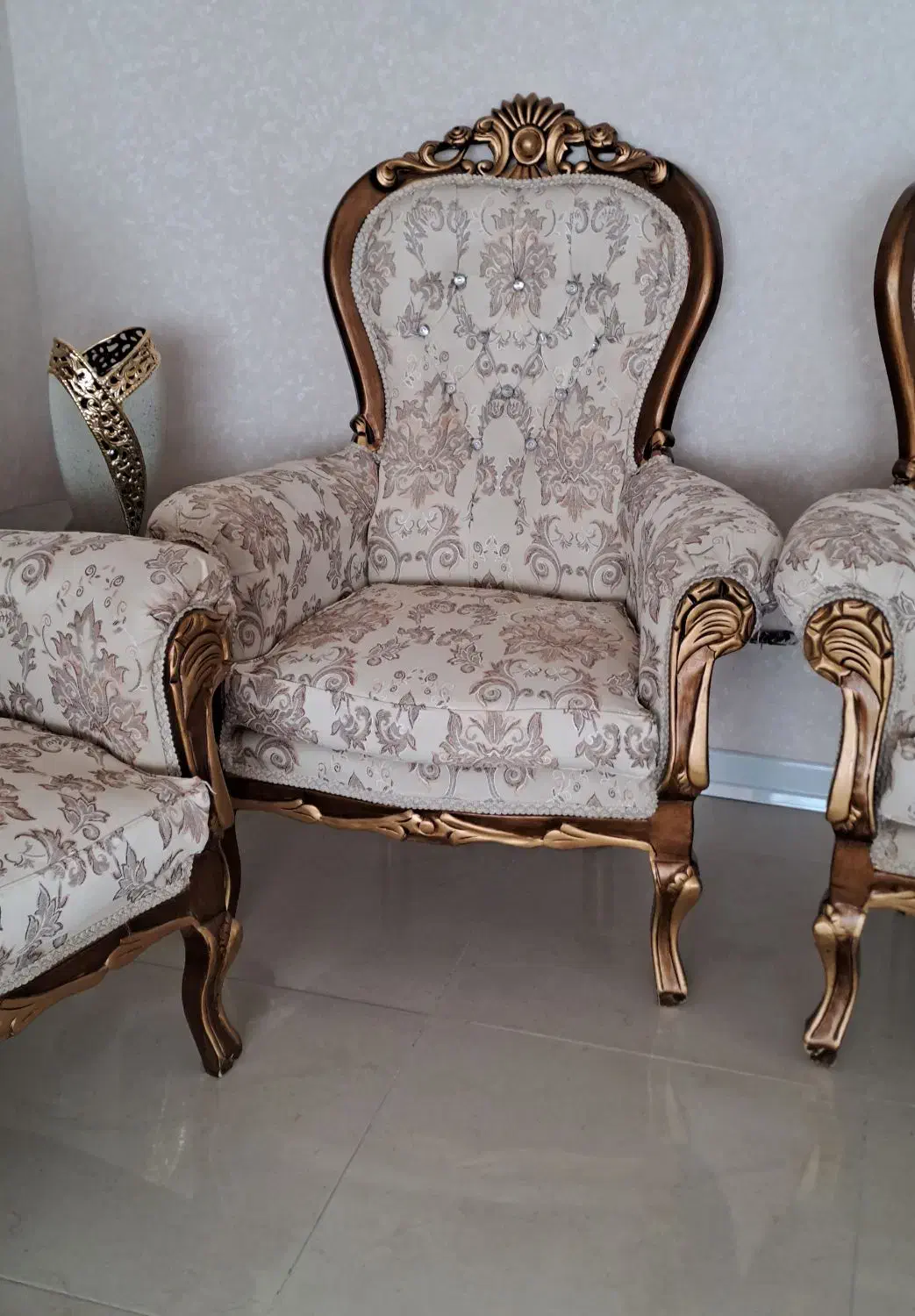 مبل پارچه ای|مبلمان خانگی و میز عسلی|دلیجان, |دیوار