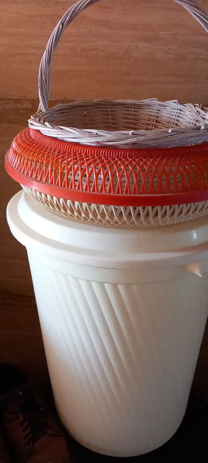 سطل برنج بزرگ|ظروف نگهدارنده، پلاستیکی، یک‌بارمصرف|زنجان, |دیوار